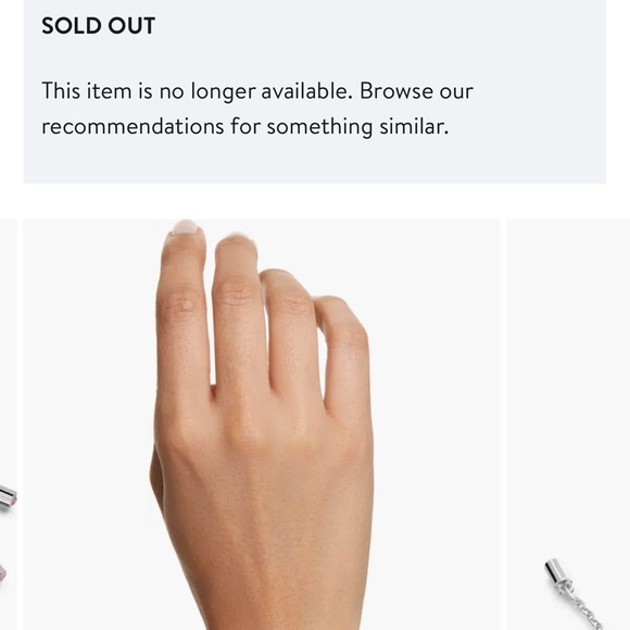 Swarovski Gema Floral Pendant Bracelet - Picture 5 of 6